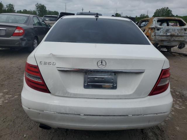 2013 Mercedes-benz C-klasse VIN WDDGF4HB3DA800193 COPART salvage auction — FRONT END, Id - Salvage Certificate Of Title, sold $500 on 2026-07-06 (photo 6)