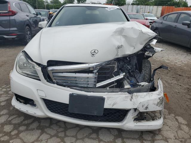 2013 Mercedes-benz C-klasse VIN WDDGF4HB3DA800193 COPART salvage auction — FRONT END, Id - Salvage Certificate Of Title, sold $500 on 2026-07-06 (photo 5)
