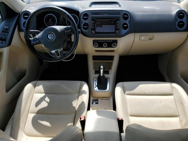 2012 Volkswagen Tiguan VIN WVGAV7AX2CW514505 COPART salvage auction — FRONT END, Ca - Salvage Certificate, sold $575 on 2026-08-07 (photo 8)