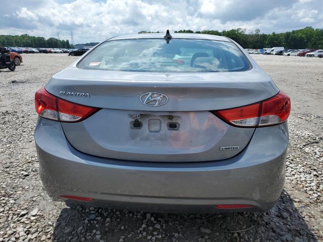 2012 Hyundai Elantra VIN KMHDH4AE7CU234446 COPART salvage auction — VANDALISM, Tx - Salvage Vehicle Title, sold $500 on 2026-07-02 (photo 6)