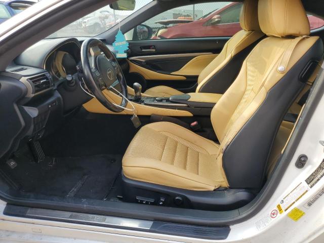2016 Lexus Rc VIN JTHHA5BC1G5002467 COPART salvage auction — VANDALISM, Tx - Salvage Vehicle Title, sold $3,100 on 2026-07-02 (photo 7)