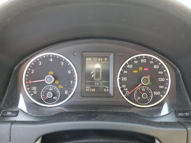 2012 Volkswagen Tiguan VIN WVGAV7AX2CW514505 COPART salvage auction — FRONT END, Ca - Salvage Certificate, sold $575 on 2026-08-07 (photo 9)