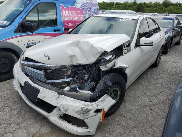 2013 Mercedes-benz C-klasse VIN WDDGF4HB3DA800193 COPART salvage auction — FRONT END, Id - Salvage Certificate Of Title, sold $500 on 2026-07-06 (photo 1)