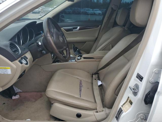2013 Mercedes-benz C-klasse VIN WDDGF4HB3DA800193 COPART salvage auction — FRONT END, Id - Salvage Certificate Of Title, sold $500 on 2026-07-06 (photo 7)