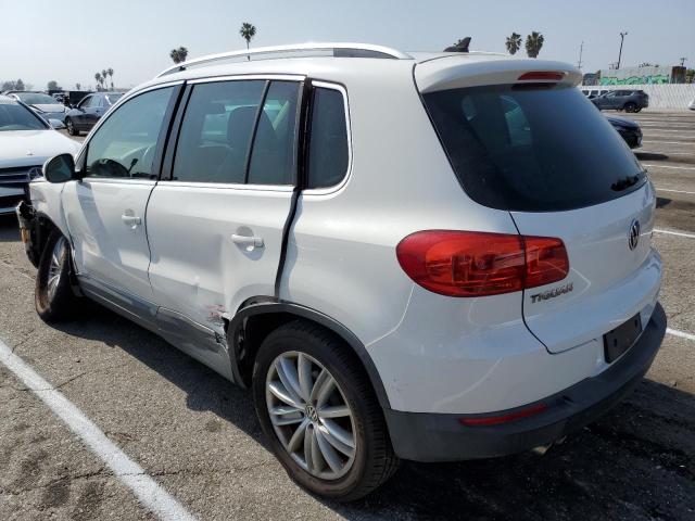 2012 Volkswagen Tiguan VIN WVGAV7AX2CW514505 COPART salvage auction — FRONT END, Ca - Salvage Certificate, sold $575 on 2026-08-07 (photo 2)