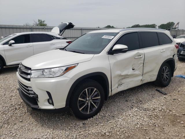 2018 Toyota Highlander VIN 5TDJZRFH6JS542956 COPART salvage auction — SIDE, Ks - Electronic Cert Of Title, sold $9,400 on 2026-09-03 (photo 1)