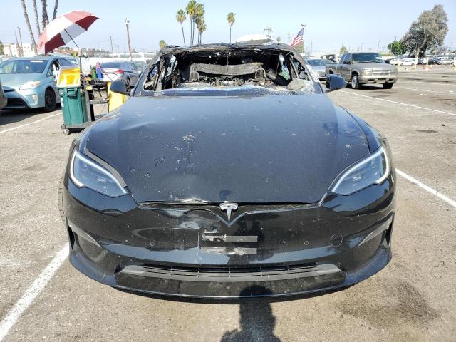 2022 Tesla Model s VIN 5YJSA1E64NF487480 COPART salvage auction — VANDALISM, Ca - Non-Repairable Vehicle Cert, sold $2,050 on 2026-07-24 (photo 5)