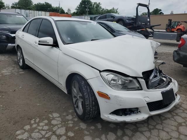 2013 Mercedes-benz C-klasse VIN WDDGF4HB3DA800193 COPART salvage auction — FRONT END, Id - Salvage Certificate Of Title, sold $500 on 2026-07-06 (photo 4)