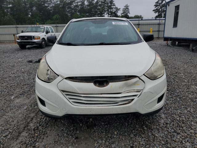 2010 Hyundai Tucson VIN KM8JT3AC5AU081704 COPART salvage auction — FRONT END, Ga - Derelict Bos/Parts Only, sold $950 on 2026-07-07 (photo 5)