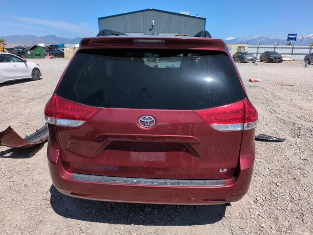2011 Toyota Sienna VIN 5TDKK3DC6BS141177 COPART salvage auction — FRONT END, UT - SALVAGE CERTIFICATE, sold $850 on 2026-07-31 (photo 6)