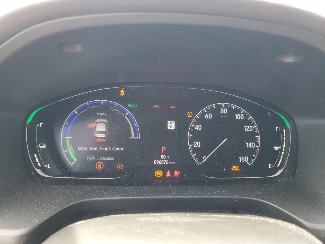 2022 Honda Insight VIN 19XZE4F58NE004220 COPART salvage auction — FRONT END, Salvage Title, sold $4,750 on 2025-05-29 (photo 9)