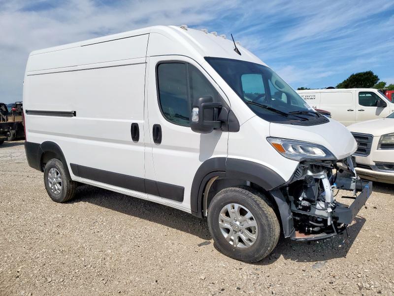 2024 Ram Promaster 2500 VIN 3C6LRVCG6RE119112 COPART salvage auction — FRONT END, Tn - Salvage Certificate (P), sold $225 on 2026-07-23 (photo 4)