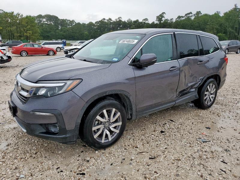 2021 Honda Pilot VIN 5FNYF5H52MB005657 — COPART salvage auction photo