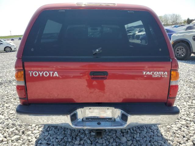 2003 Toyota Tacoma VIN 5TEWN72N53Z283870 COPART salvage auction — FRONT END, Ne - Cert Of Title-Salvage, sold $275 on 2026-07-28 (photo 6)