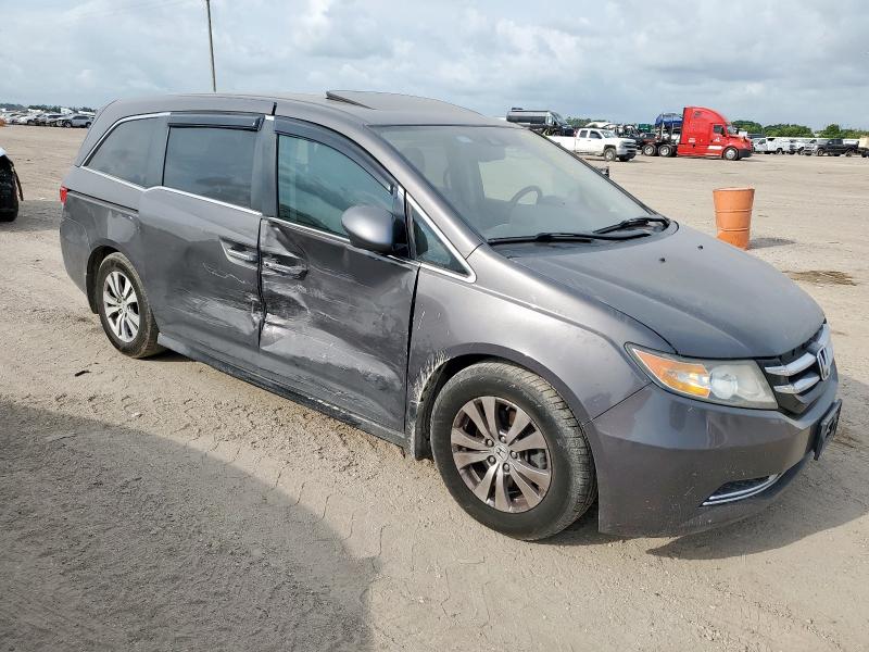 2015 Honda Odyssey VIN 5FNRL5H67FB046343 COPART salvage auction — SIDE, TX - SALVAGE VEHICLE TITLE, sold $1,750 on 2026-07-02 (photo 4)