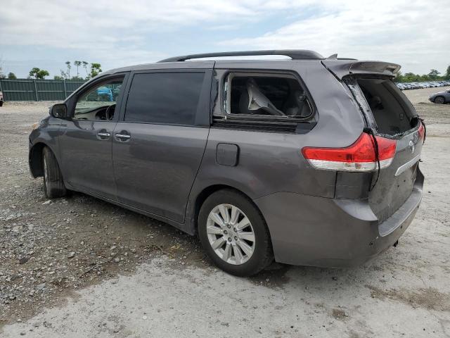 2011 Toyota Sienna VIN 5TDYK3DC1BS166482 COPART salvage auction — FRONT END, Il - Salvage Certificate, sold $1,350 on 2026-07-06 (photo 2)