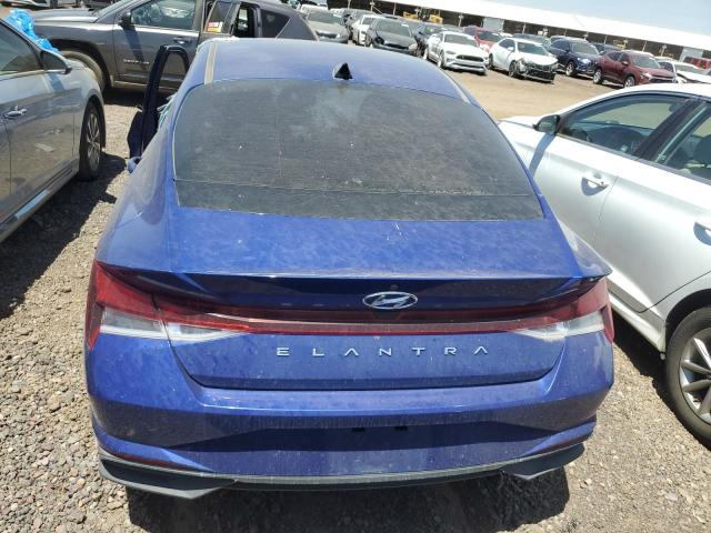 2021 Hyundai Elantra VIN 5NPLL4AG8MH052668 COPART salvage auction — FRONT END, AZ - CERT OF TITLE - SALVAGE, sold $1,000 on 2026-07-22 (photo 6)