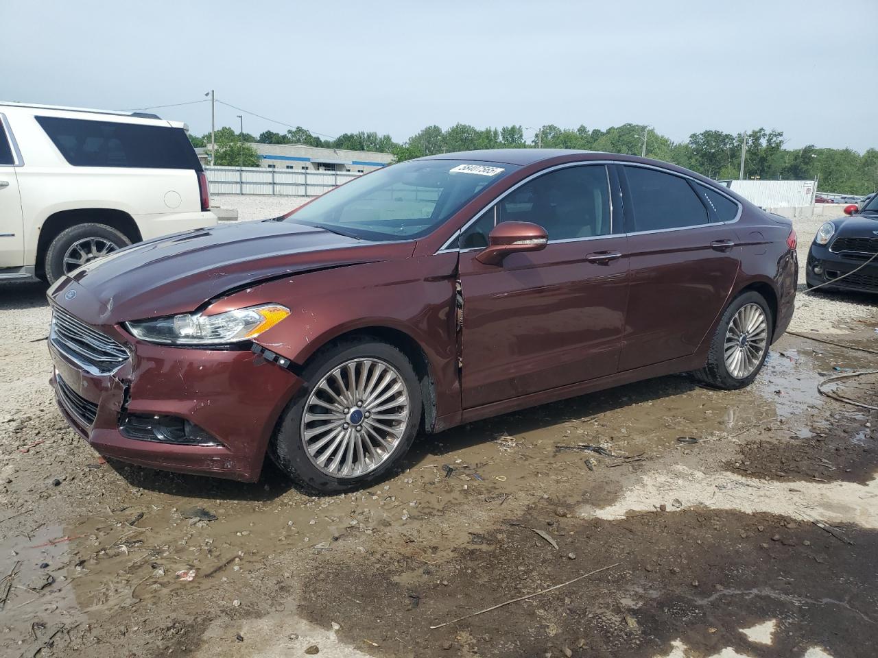 2016 Ford Fusion VIN 3FA6P0K96GR228442 — COPART salvage auction photo