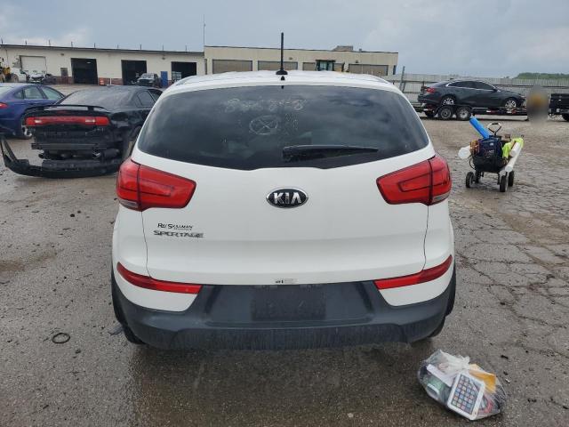 2016 Kia Sportage VIN KNDPB3AC3G7856848 COPART salvage auction — VANDALISM, IN - BILL OF SALE - PARTS ONLY, sold $1,050 on 2026-07-24 (photo 6)