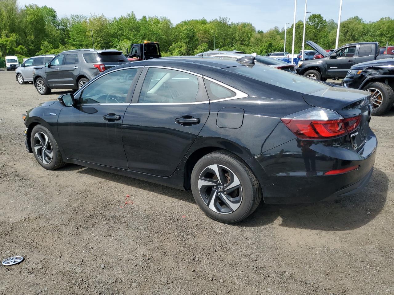 2022 Honda Insight VIN 19XZE4F58NE004220 COPART salvage auction — FRONT END, Salvage Title, sold $4,750 on 2025-05-29 (photo 2)