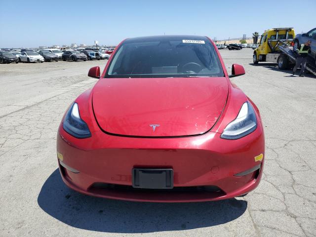 2021 Tesla Model y VIN 5YJYGDEFXMF273165 COPART salvage auction — REAR END, Id - Salvage Certificate Of Title, sold $9,700 on 2026-07-06 (photo 5)