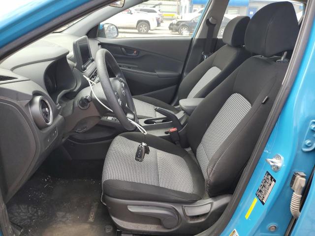 2022 Hyundai Kona VIN KM8K22AB3NU774222 COPART salvage auction — REAR END, Wv - Salvage Certificate, sold $3,300 on 2026-07-13 (photo 7)