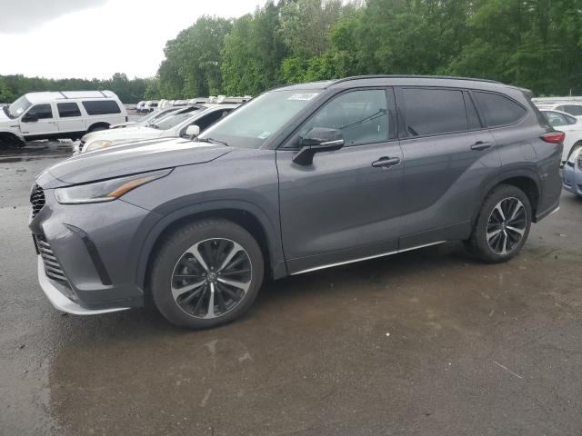 2021 Toyota Highlander VIN 5TDLZRBH2MS089017 COPART salvage auction — SIDE, Nj - Cert Of Title-Salvage, sold $9,000 on 2026-07-28 (photo 1)