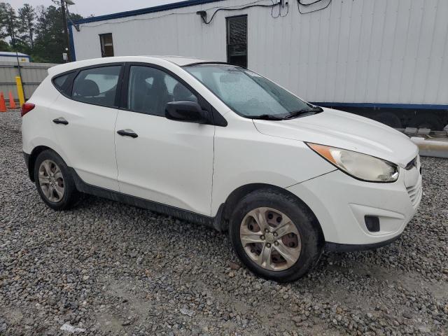 2010 Hyundai Tucson VIN KM8JT3AC5AU081704 COPART salvage auction — FRONT END, Ga - Derelict Bos/Parts Only, sold $950 on 2026-07-07 (photo 4)