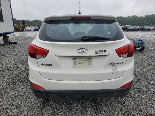 2010 Hyundai Tucson VIN KM8JT3AC5AU081704 COPART salvage auction — FRONT END, Ga - Derelict Bos/Parts Only, sold $950 on 2026-07-07 (photo 6)