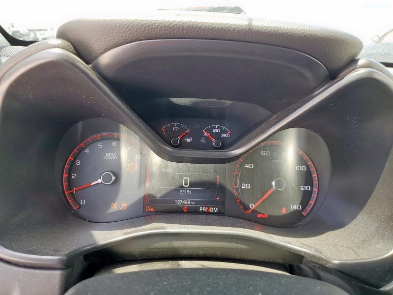 2016 Gmc Canyon VIN 1GTG6DE3XG1124725 COPART salvage auction — FRONT END, Tx - Salvage Vehicle Title, sold $6,000 on 2026-07-20 (photo 9)