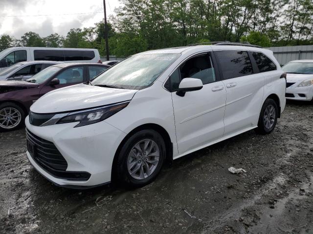 2025 Toyota Sienna VIN 5TDBSKFC7SS154429 COPART salvage auction — SIDE, NJ - CERT OF TITLE-SALVAGE, sold $675 on 2026-07-27 (photo 1)