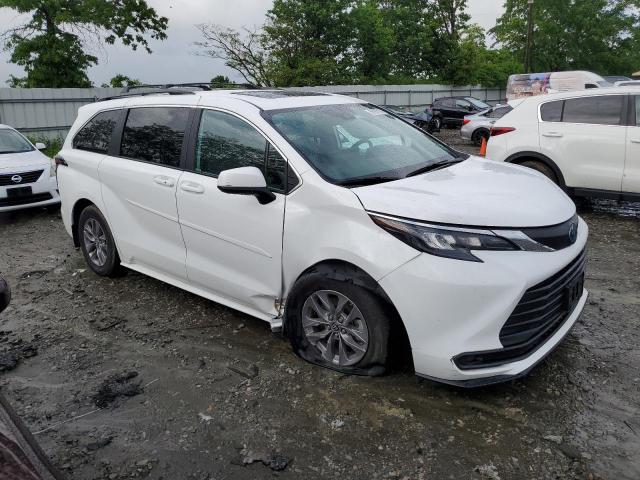 2025 Toyota Sienna VIN 5TDBSKFC7SS154429 COPART salvage auction — SIDE, NJ - CERT OF TITLE-SALVAGE, sold $675 on 2026-07-27 (photo 4)