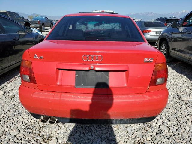 1996 Audi A4 VIN WAUEA88D6TA269267 COPART salvage auction — FRONT END, UT - SALVAGE CERTIFICATE, sold $150 on 2026-08-07 (photo 6)