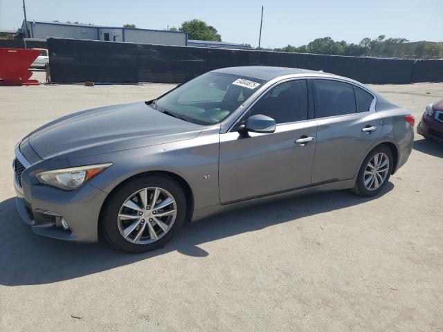 2015 Infiniti Q50 VIN JN1BV7AP8FM359101 COPART salvage auction — FRONT END, Fl - Certificate Of Destruction, sold $1,400 on 2026-07-07 (photo 1)