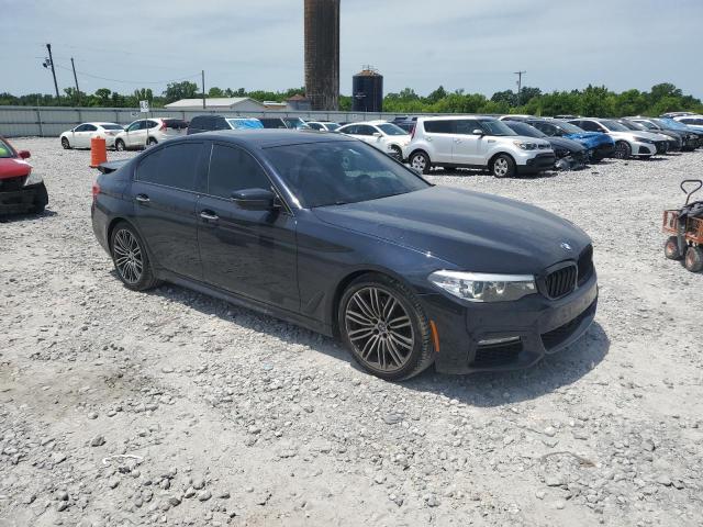 2018 BMW 5 series VIN WBAJE5C58JWA95464 COPART salvage auction — SIDE, AL - CERT OF TITLE-SALVAGE TITLE, sold $60 on 2026-07-09 (photo 4)