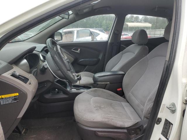 2010 Hyundai Tucson VIN KM8JT3AC5AU081704 COPART salvage auction — FRONT END, Ga - Derelict Bos/Parts Only, sold $950 on 2026-07-07 (photo 7)
