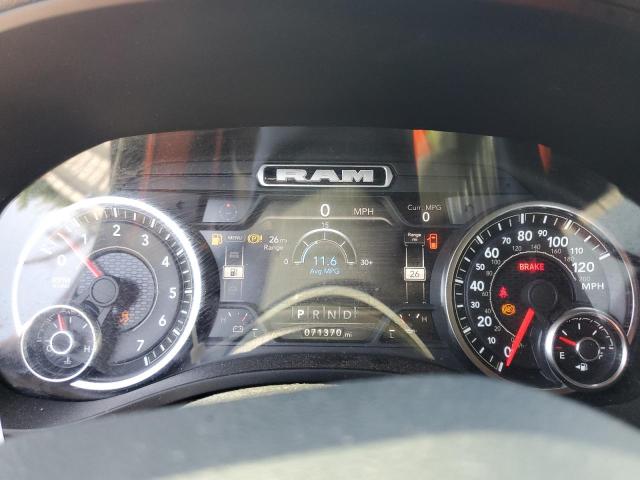 2022 Ram 1500 VIN 1C6RREBT6NN218656 COPART salvage auction — NORMAL WEAR, Wv - Certificate Of Title, sold $17,400 on 2026-07-02 (photo 9)