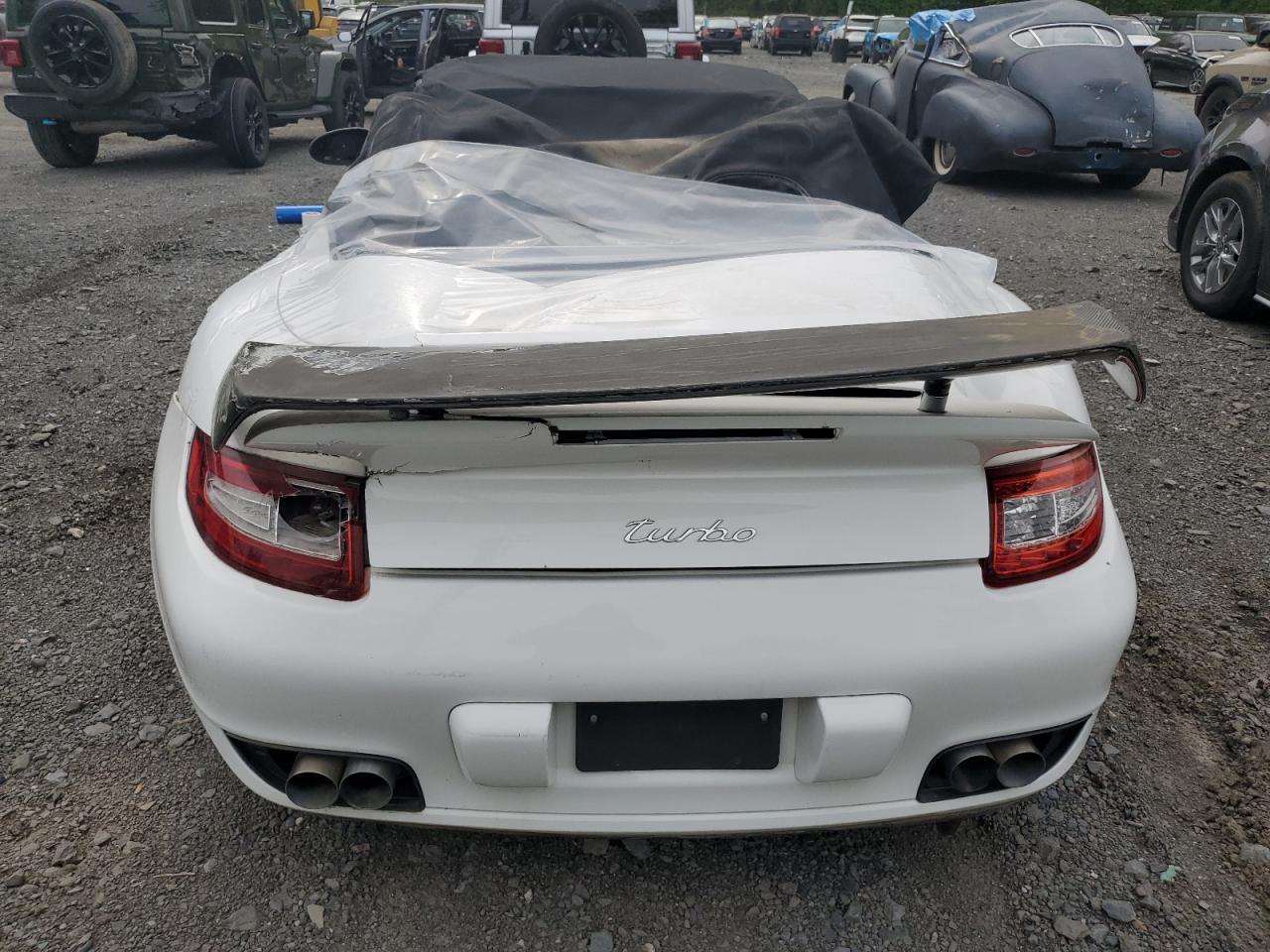 2008 PORSCHE 911 VIN WP0CD29958S708310 COPART salvage auction — TOP/ROOF, NY - MV907A-PARTS ONLY, sold $33,750 on 2025-06-17 (photo 6)