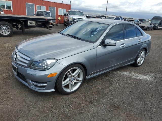 2013 Mercedes-benz C-klasse VIN WDDGF4HB1DR271957 COPART salvage auction — ROOF, Hi - Certificate Of Title, sold $4 on 2026-07-27 (photo 1)