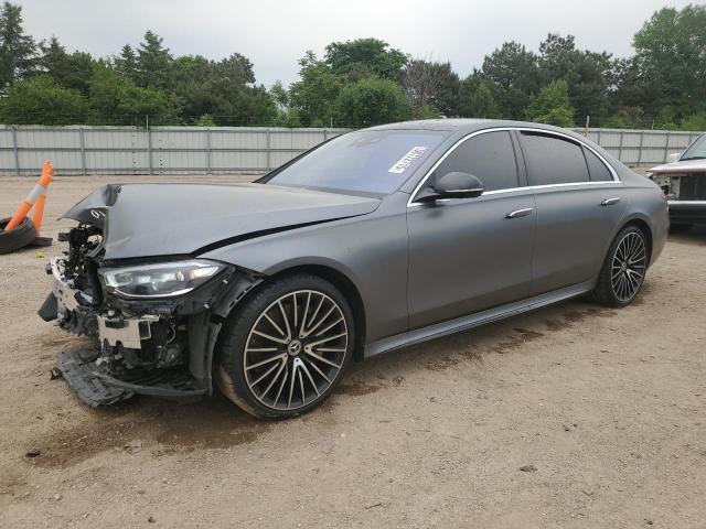 2022 Mercedes-benz S class VIN W1K6G7GB6NA118163 COPART salvage auction — FRONT END, Mt - Salvage Certificate Of A Vehic, sold $32,000 on 2026-07-14 (photo 1)