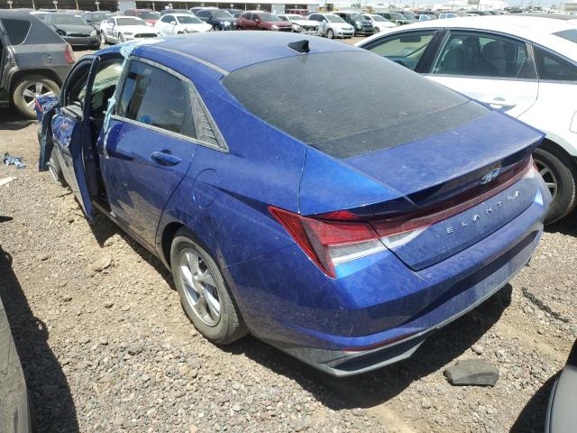 2021 Hyundai Elantra VIN 5NPLL4AG8MH052668 COPART salvage auction — FRONT END, AZ - CERT OF TITLE - SALVAGE, sold $1,000 on 2026-07-22 (photo 2)