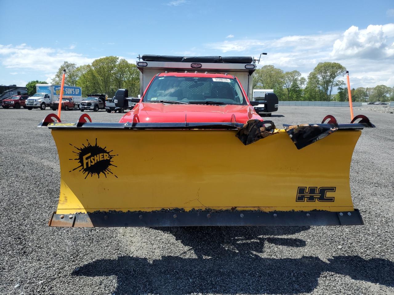 2024 Ford F550 VIN 1FDUF5HN8RDA25596 COPART salvage auction — Front End, MA - CERT OF TITLE-SALVAGE, sold $32,500 on 2025-06-25 (photo 5)