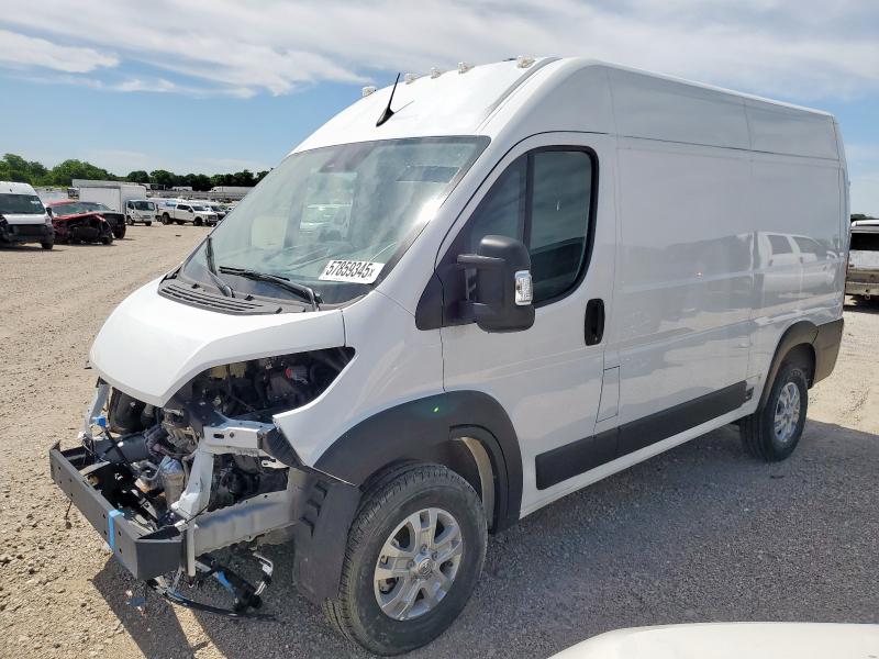 2024 Ram Promaster 2500 VIN 3C6LRVCG6RE119112 COPART salvage auction — FRONT END, Tn - Salvage Certificate (P), sold $24,100 on 2026-08-17 (photo 1)