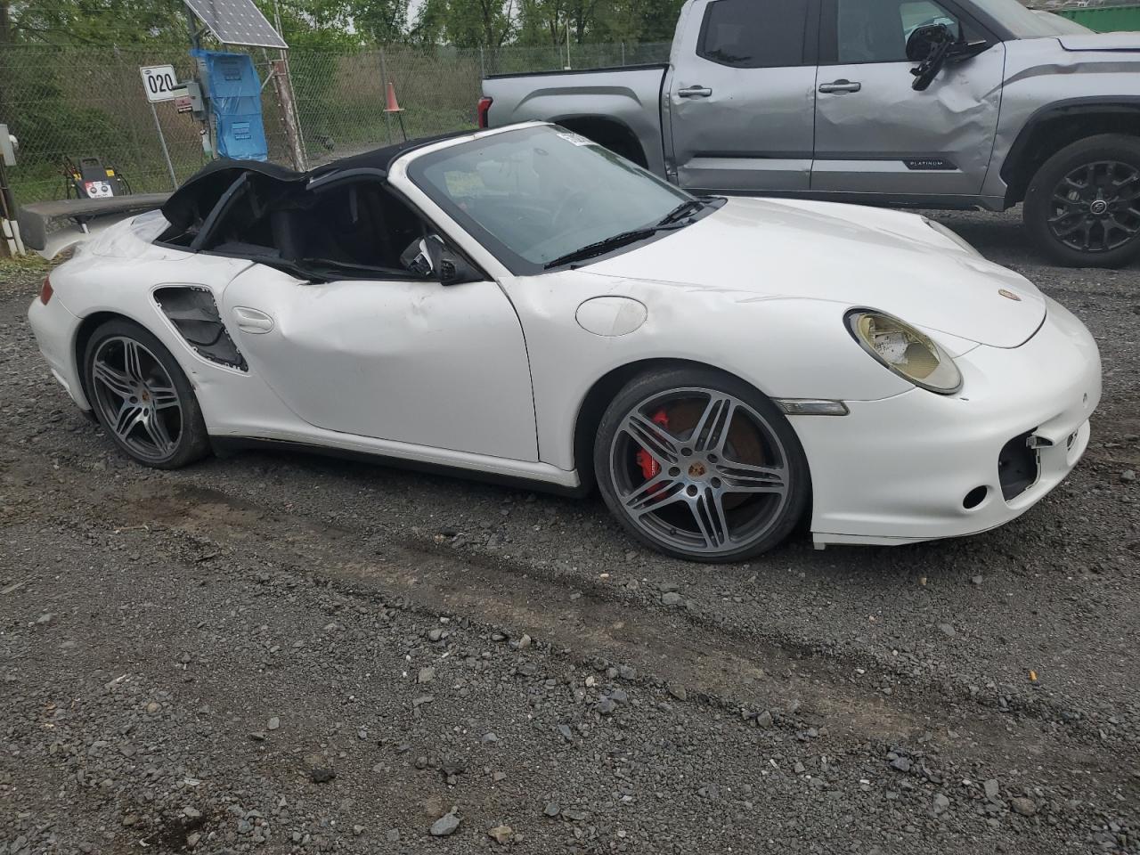2008 PORSCHE 911 VIN WP0CD29958S708310 COPART salvage auction — TOP/ROOF, NY - MV907A-PARTS ONLY, sold $33,750 on 2025-06-17 (photo 4)