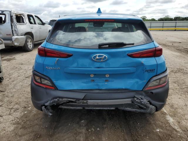 2022 Hyundai Kona VIN KM8K22AB3NU774222 COPART salvage auction — REAR END, Wv - Salvage Certificate, sold $3,300 on 2026-07-13 (photo 6)