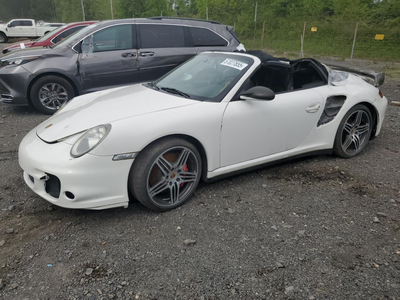 2008 PORSCHE 911 VIN WP0CD29958S708310 — COPART salvage auction photo