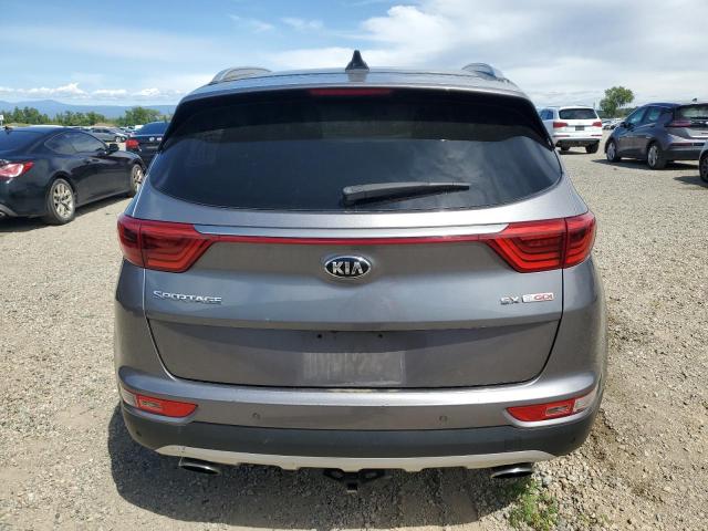 2017 Kia Sportage VIN KNDPRCA60H7104323 COPART salvage auction — INTERIOR BURN, Ca - Salvage Certificate, sold $1,400 on 2026-07-24 (photo 6)