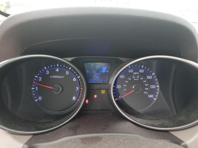 2010 Hyundai Tucson VIN KM8JT3AC5AU081704 COPART salvage auction — FRONT END, Ga - Derelict Bos/Parts Only, sold $950 on 2026-07-07 (photo 9)
