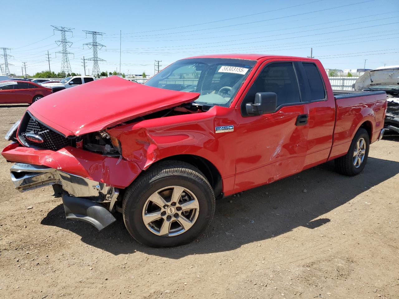 2006 Ford F-150 Lightning VIN 1FTRX12W16KB12359 COPART salvage auction — Front End, IL - SALVAGE CERTIFICATE, sold $400 on 2026-07-02 (photo 1)