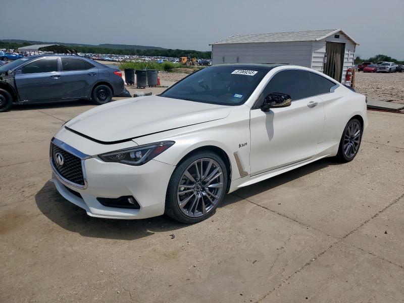 2017 Infiniti Q60 VIN JN1FV7EK3HM610934 COPART salvage auction — REAR END, Tx - Salvage Vehicle Title, sold $7,300 on 2026-07-23 (photo 1)